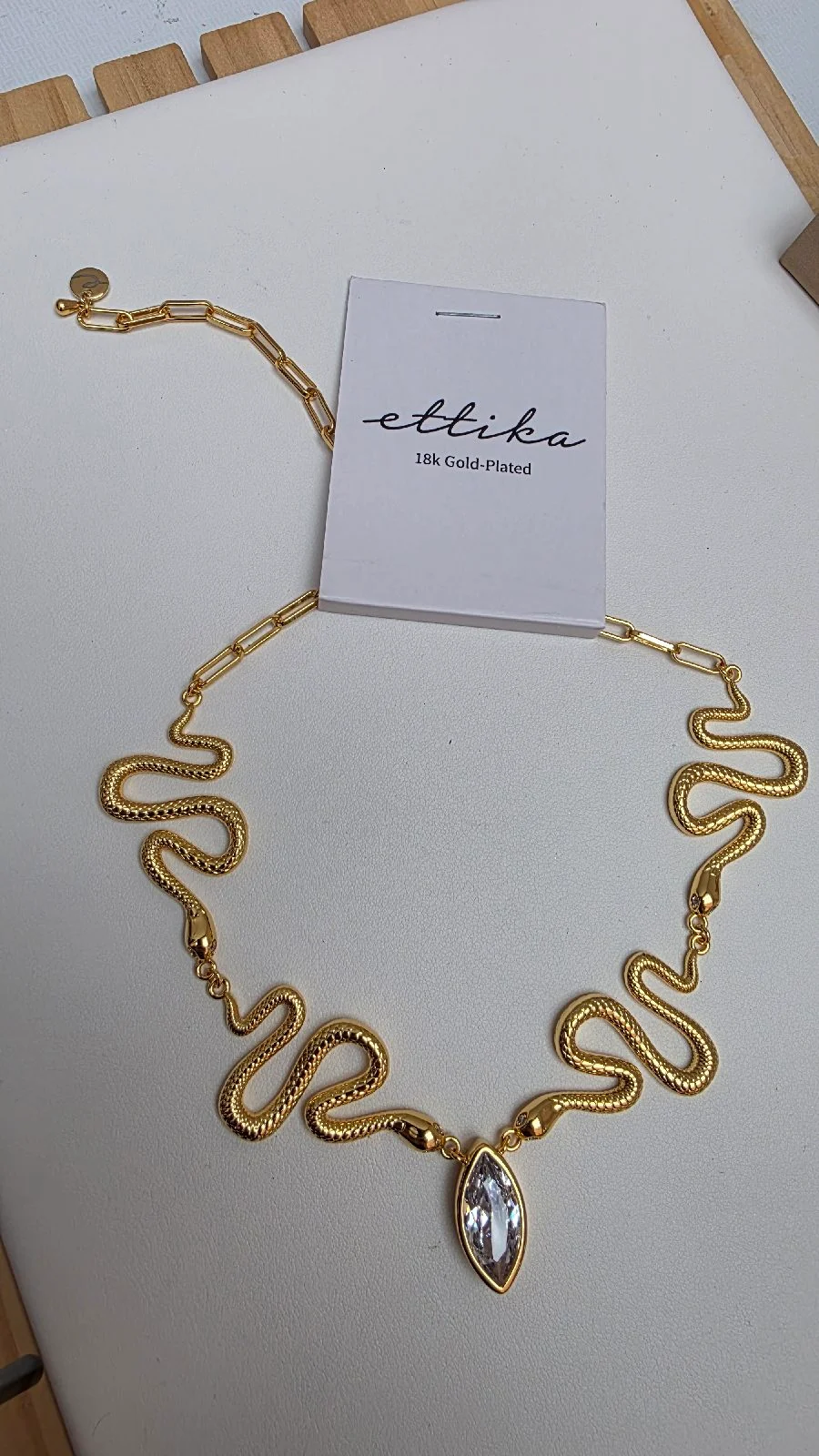 Ettika serpentina choker necklace