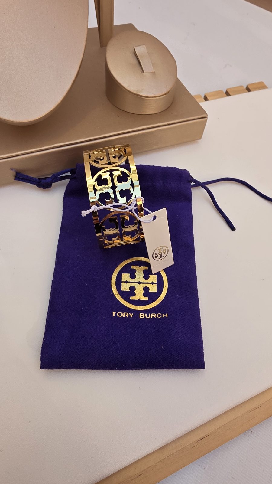 Tory burch Chunky cuff bracelet