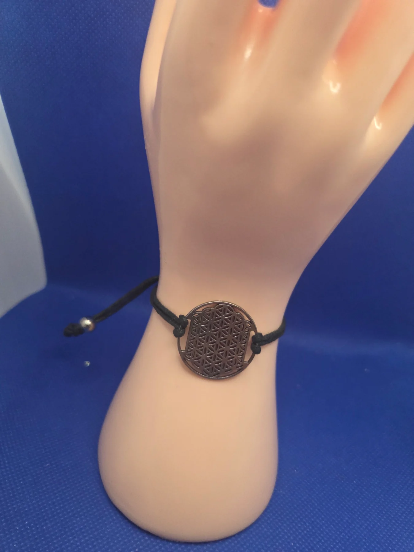 Sacred Geometry Flower Of Life Cord Bracelet