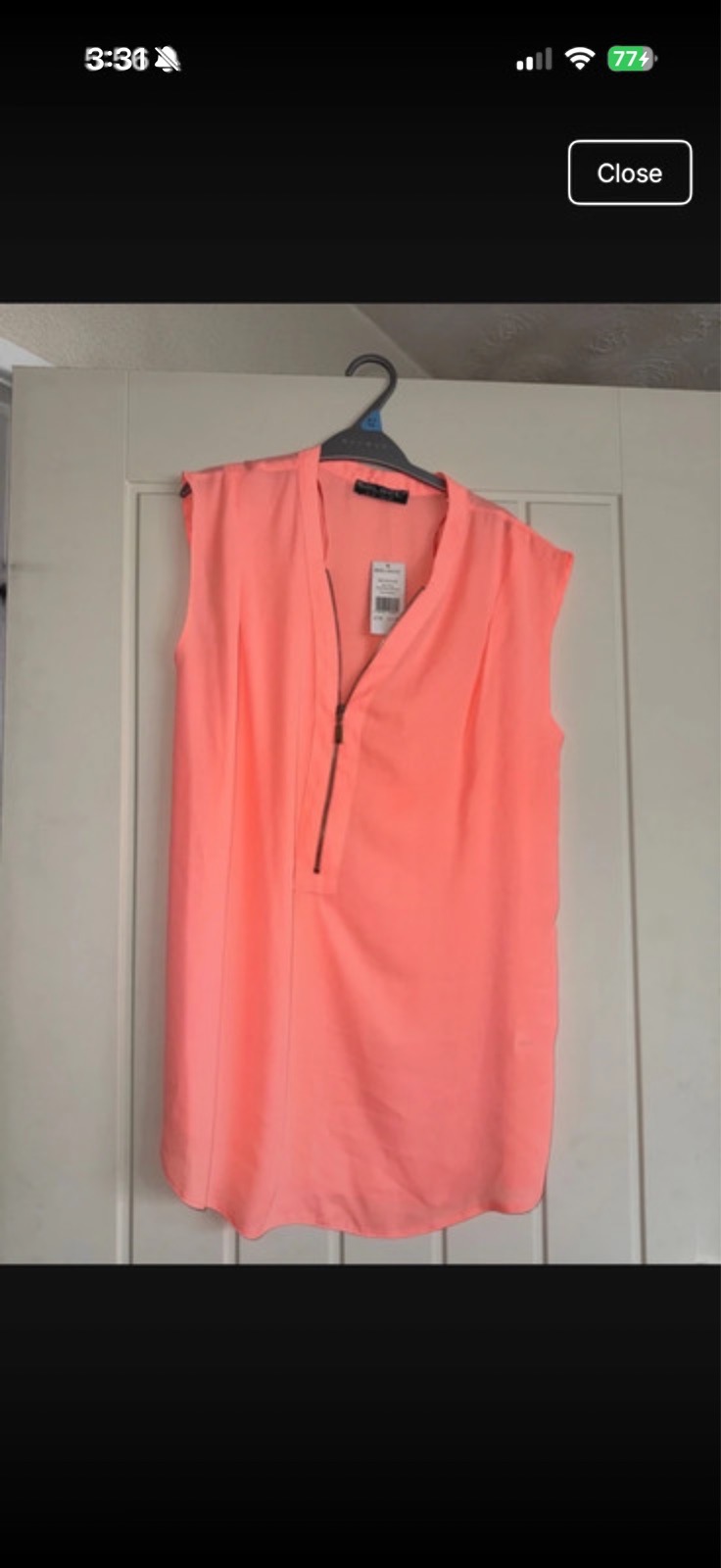 Orangey top
