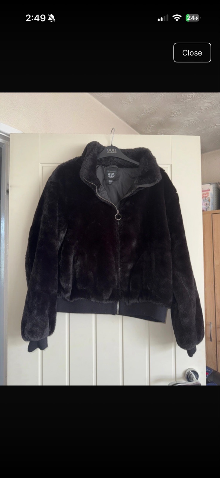 Fluffy jacket
