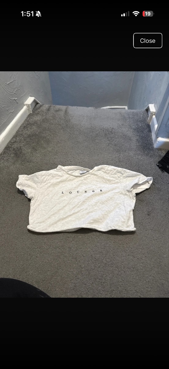 Women’s cropped tee