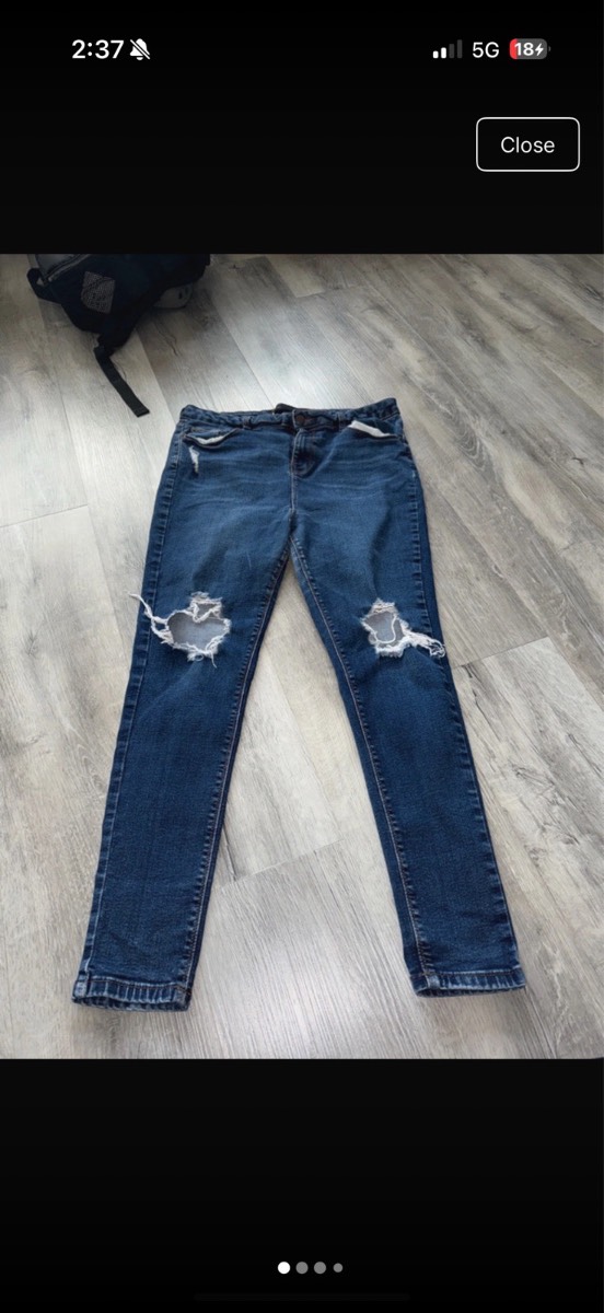 Bundle of women’s jeans