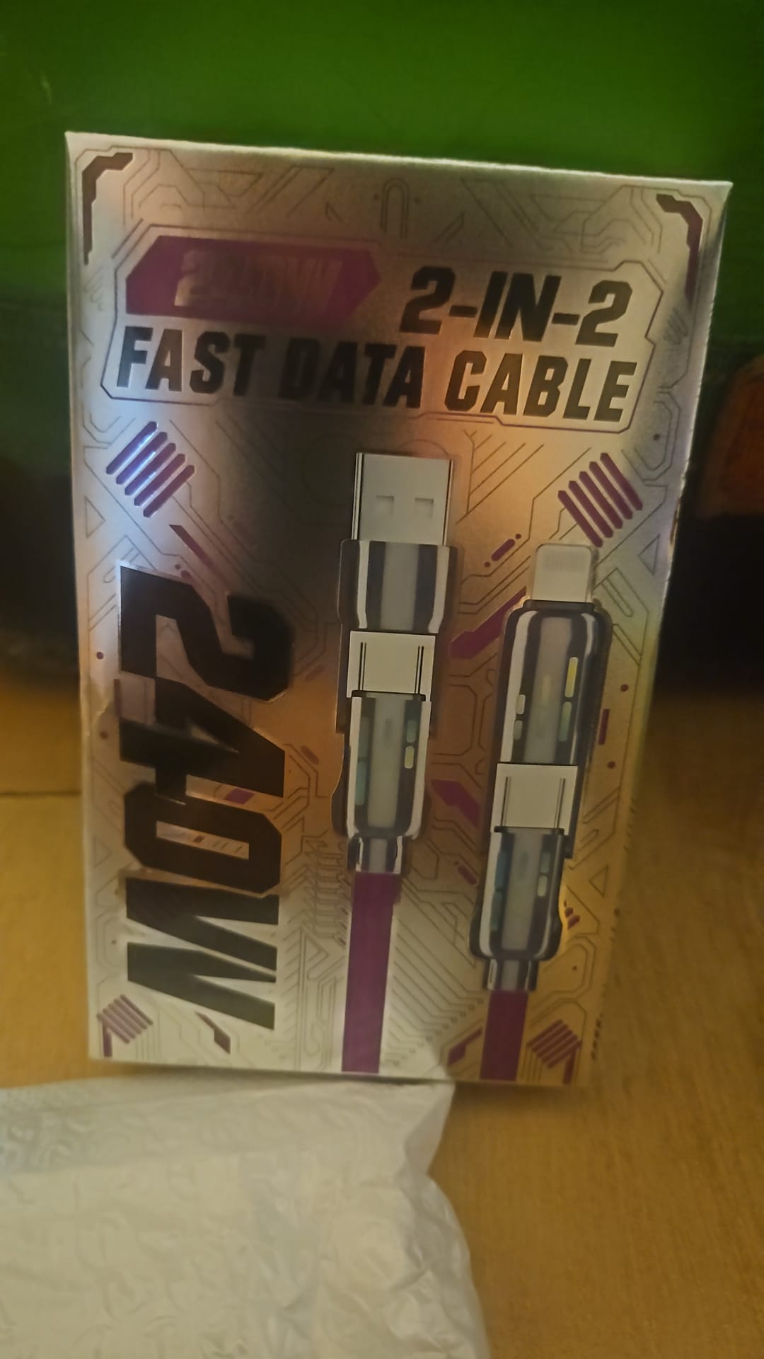 2 in 2 pink charger