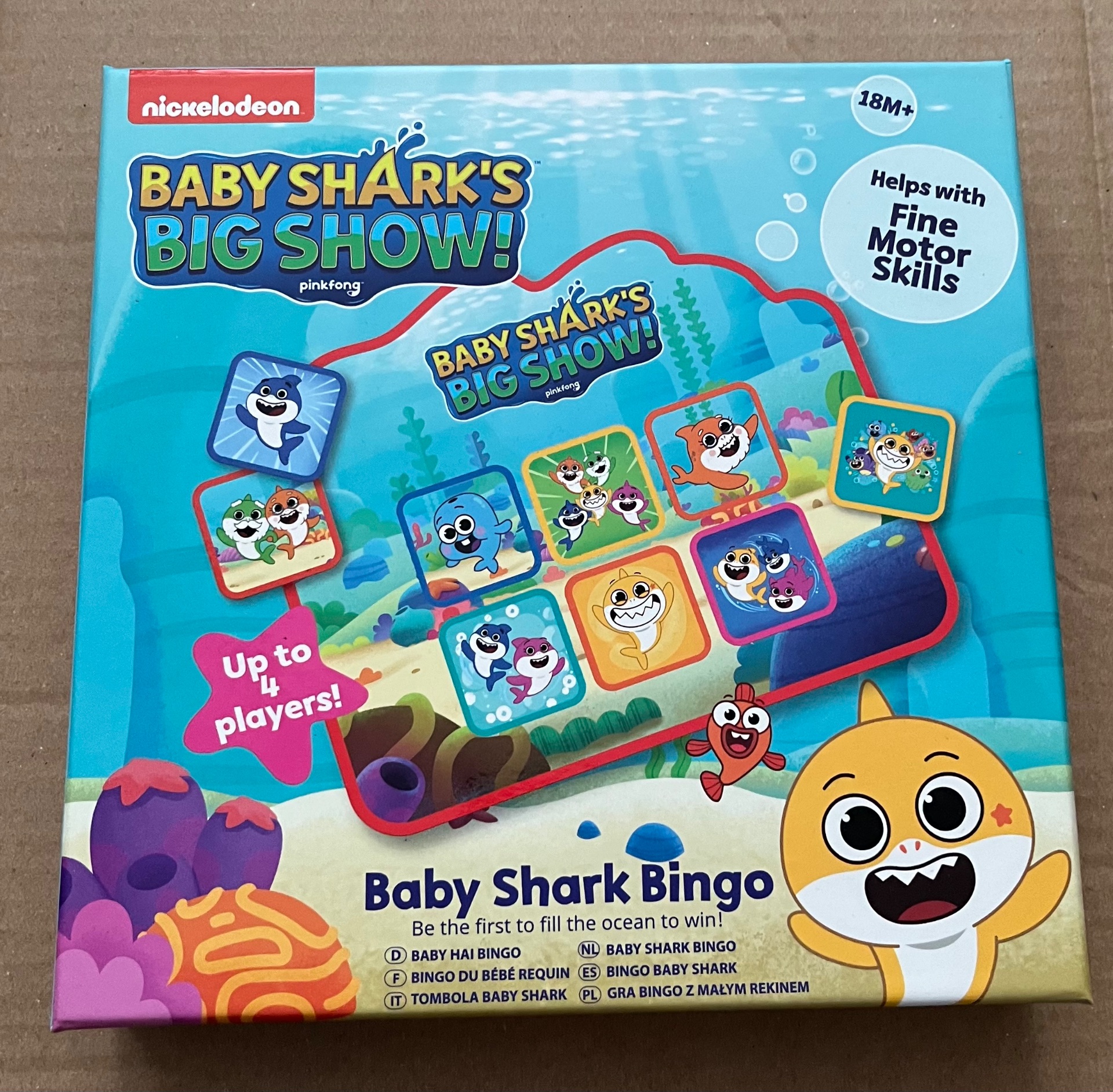 Baby Shark Bingo Game