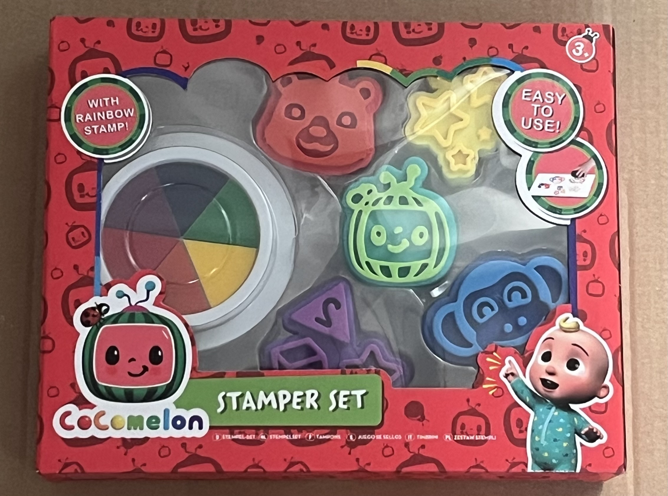 Cocomelon Stamper Set