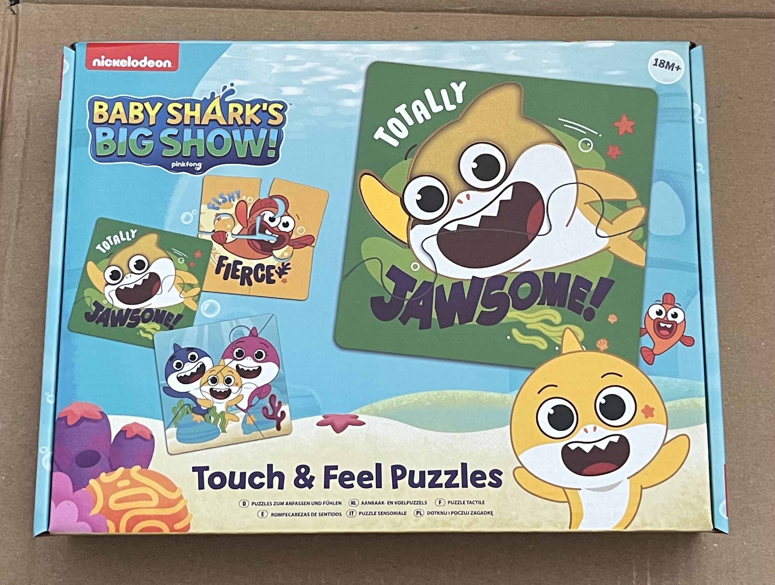 Baby Shark Touch & Feel Puzzles