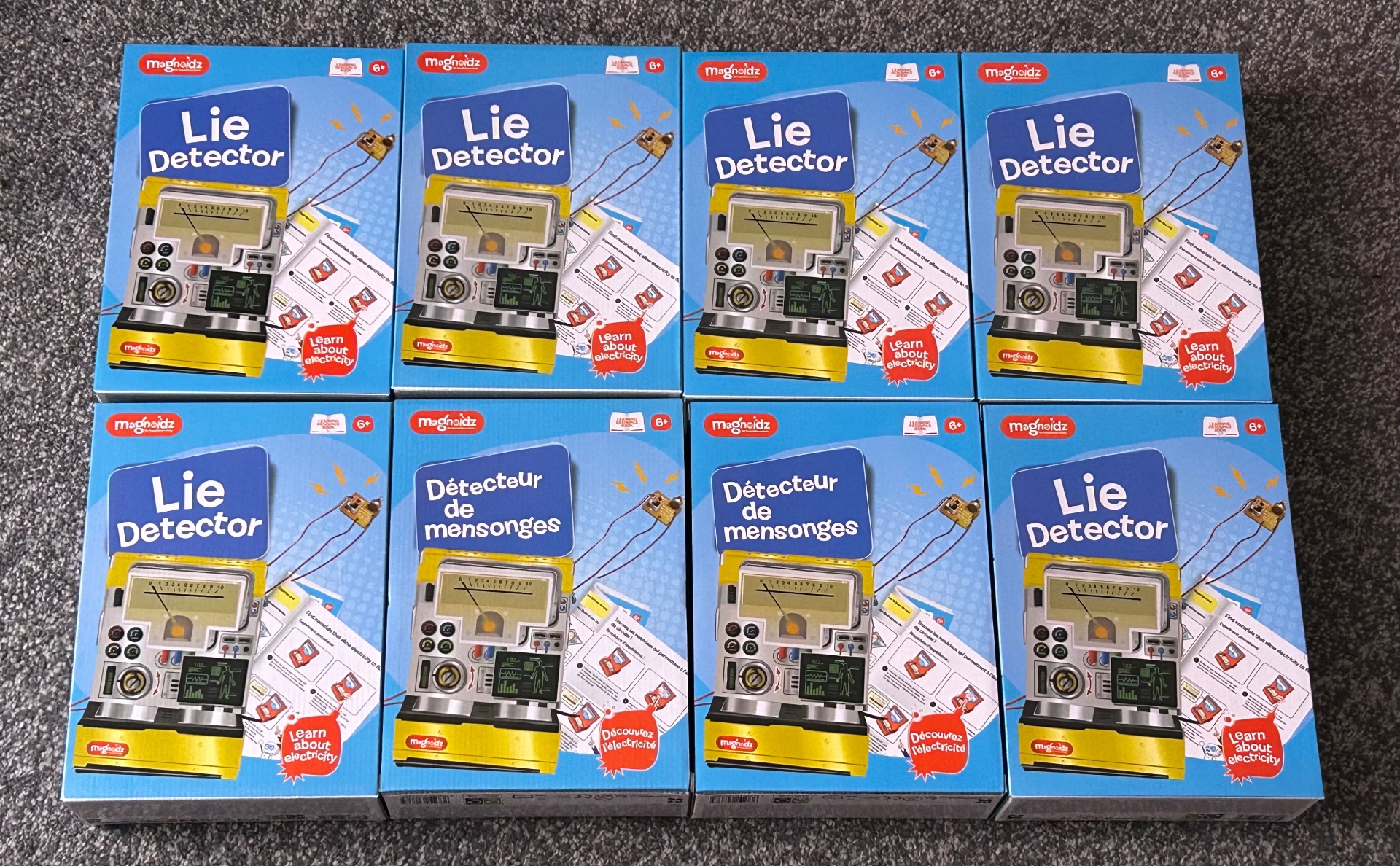 Lie Detector Kits 8 Sets