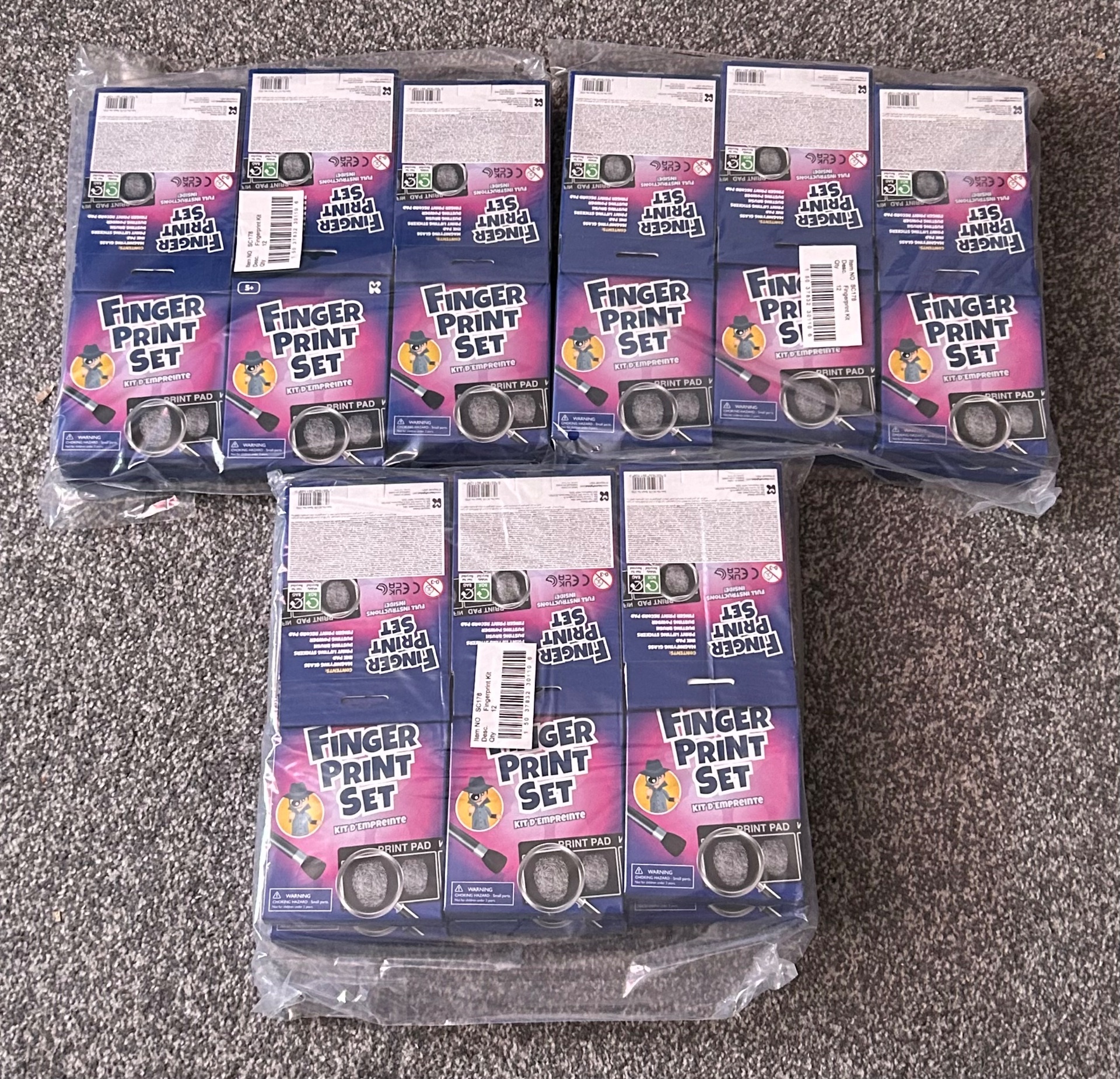 36 Finger Print Kits