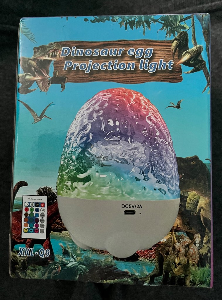 Dinosaur egg light