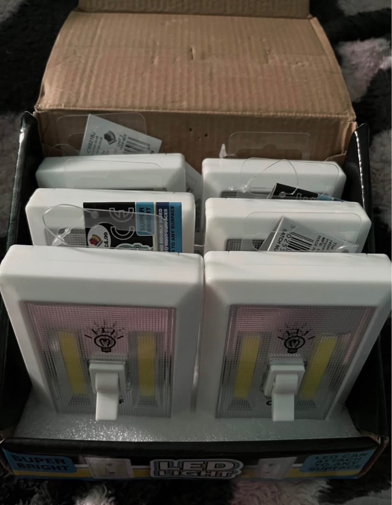 LED light switched