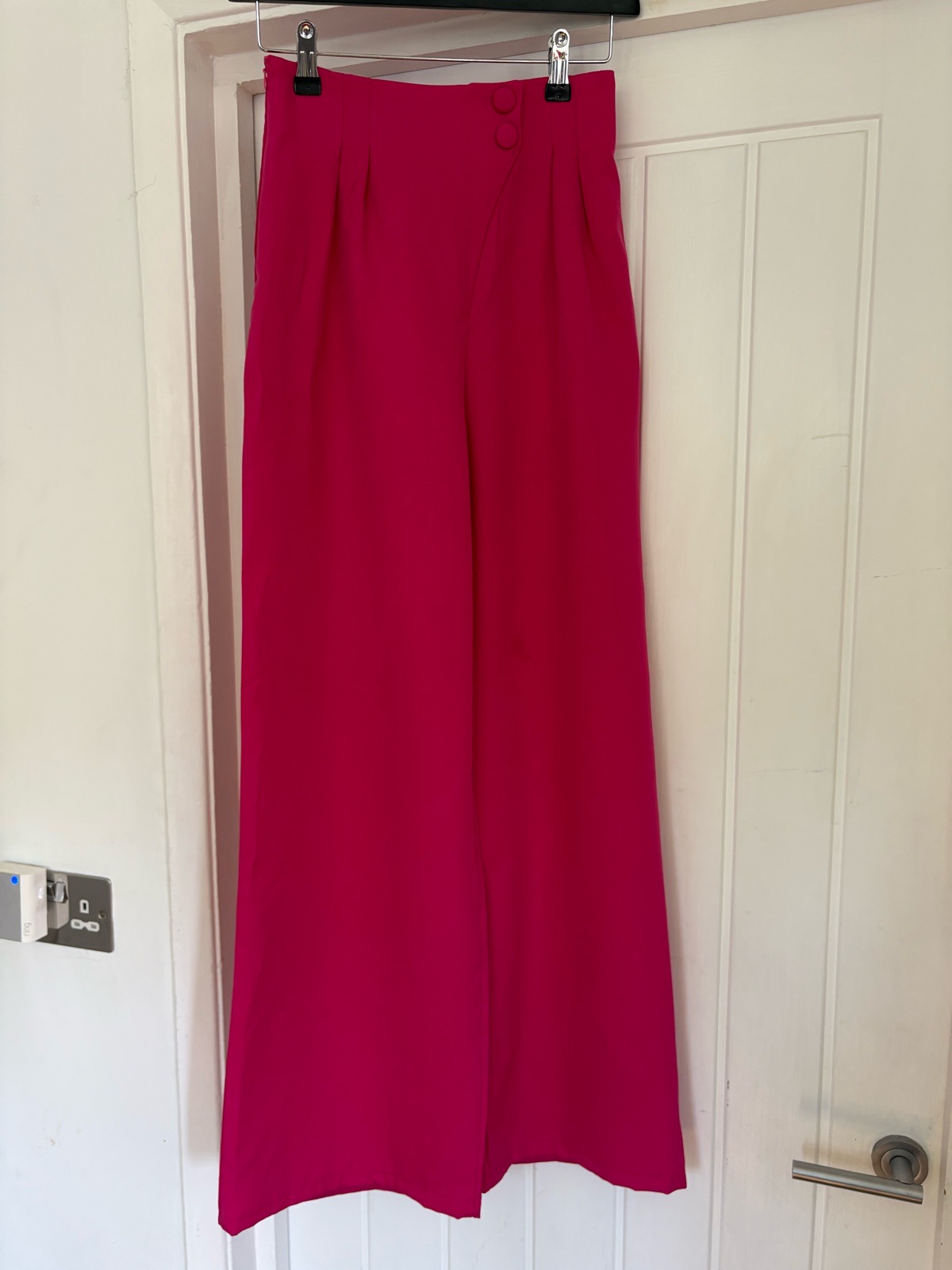 Boohoo Hot Pink Trousers, UK 6