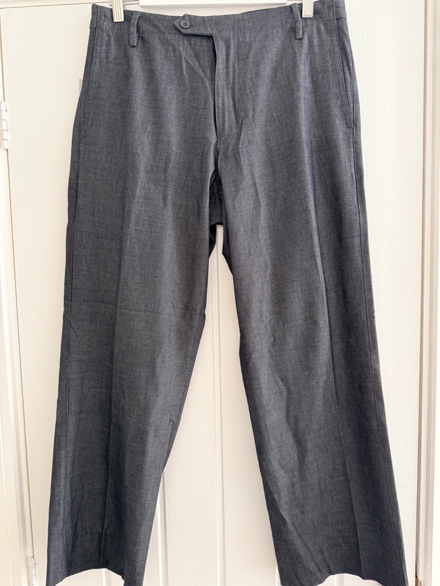 Reiss charcoal tailored trousers W30