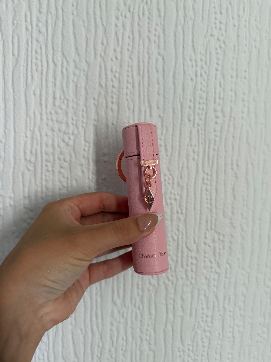Charlotte tilbury lipstick keyring case