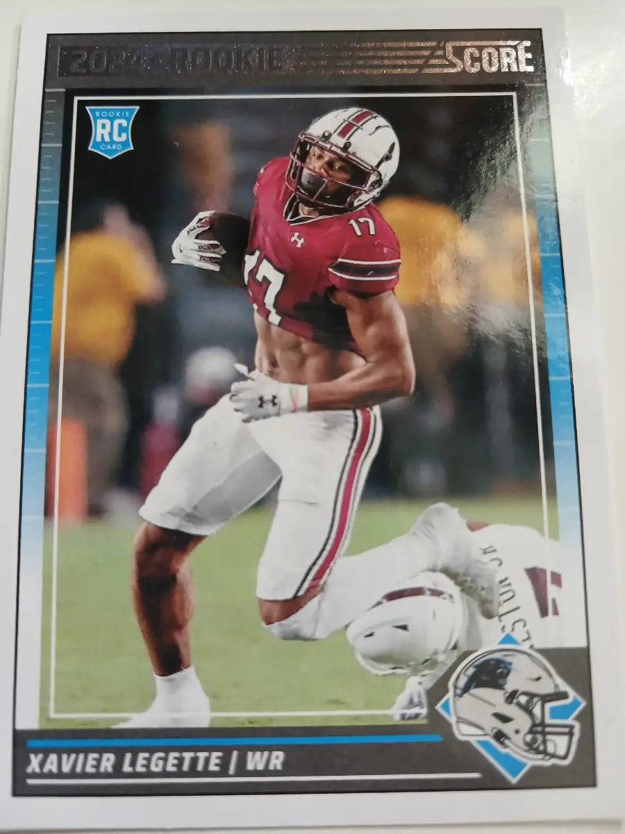3 NFL Sports Cards Carolina Panthers From Score 2024 Mint Condition
