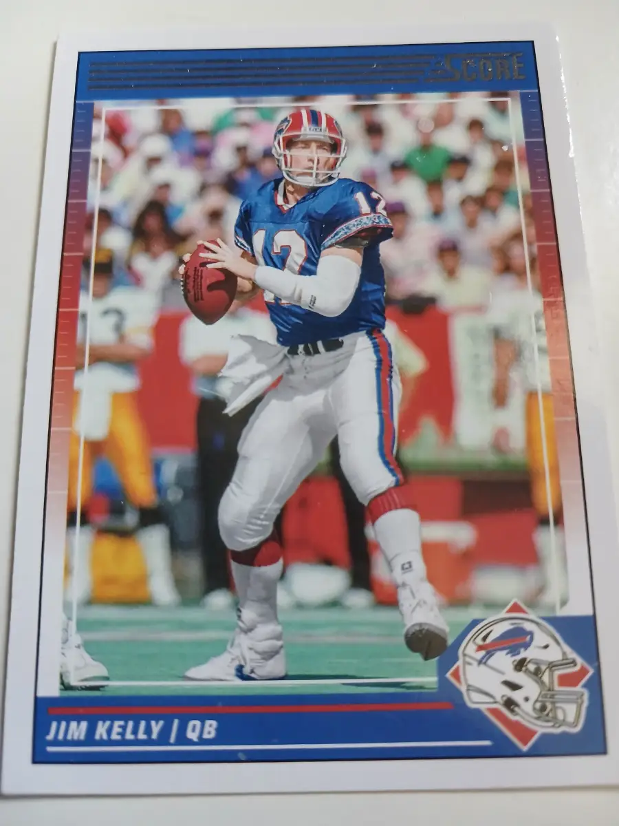 Jim Kelly NFL Quarterback Buffalo Bills From Score 2024