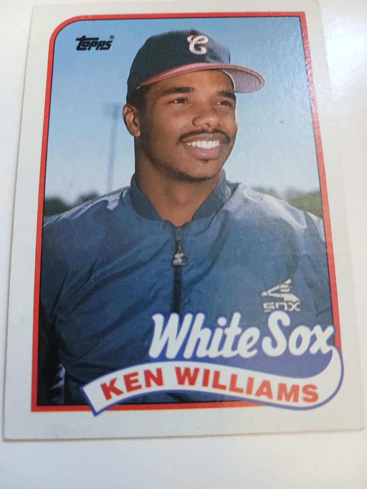 Ken Williams And Bill Long MLB Chicago White Sox Topps 1989