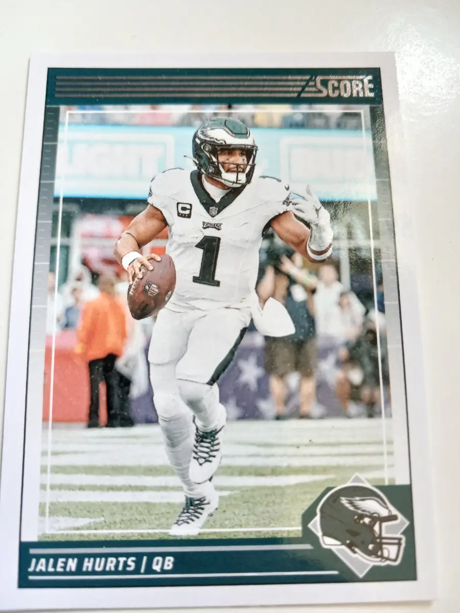 Jalen Hurts, Brian Dawkins And Ainias Smith NFL Philadelphia Eagles Score 2024 Set