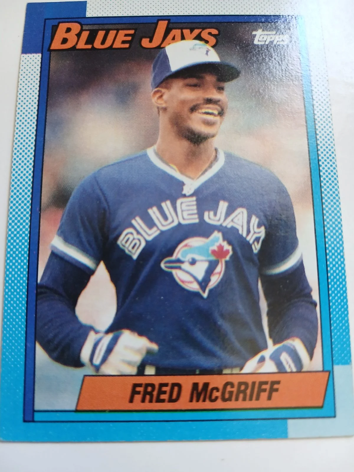 4 MLB Sports Cards Topps 1990 Toronto Blue Jays