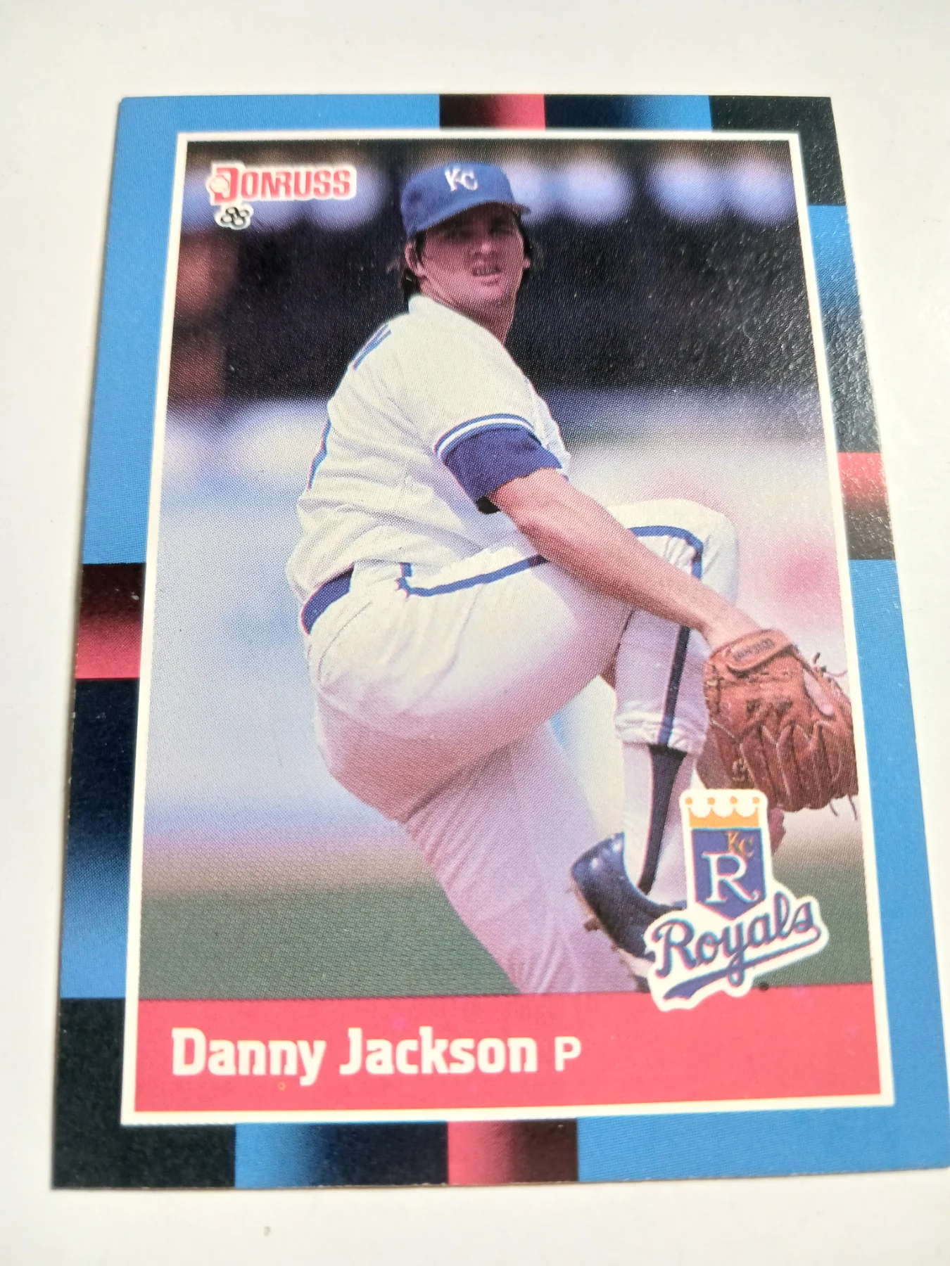 Danny Jackson MLB Pitcher Kansas City Royals Donruss 1988