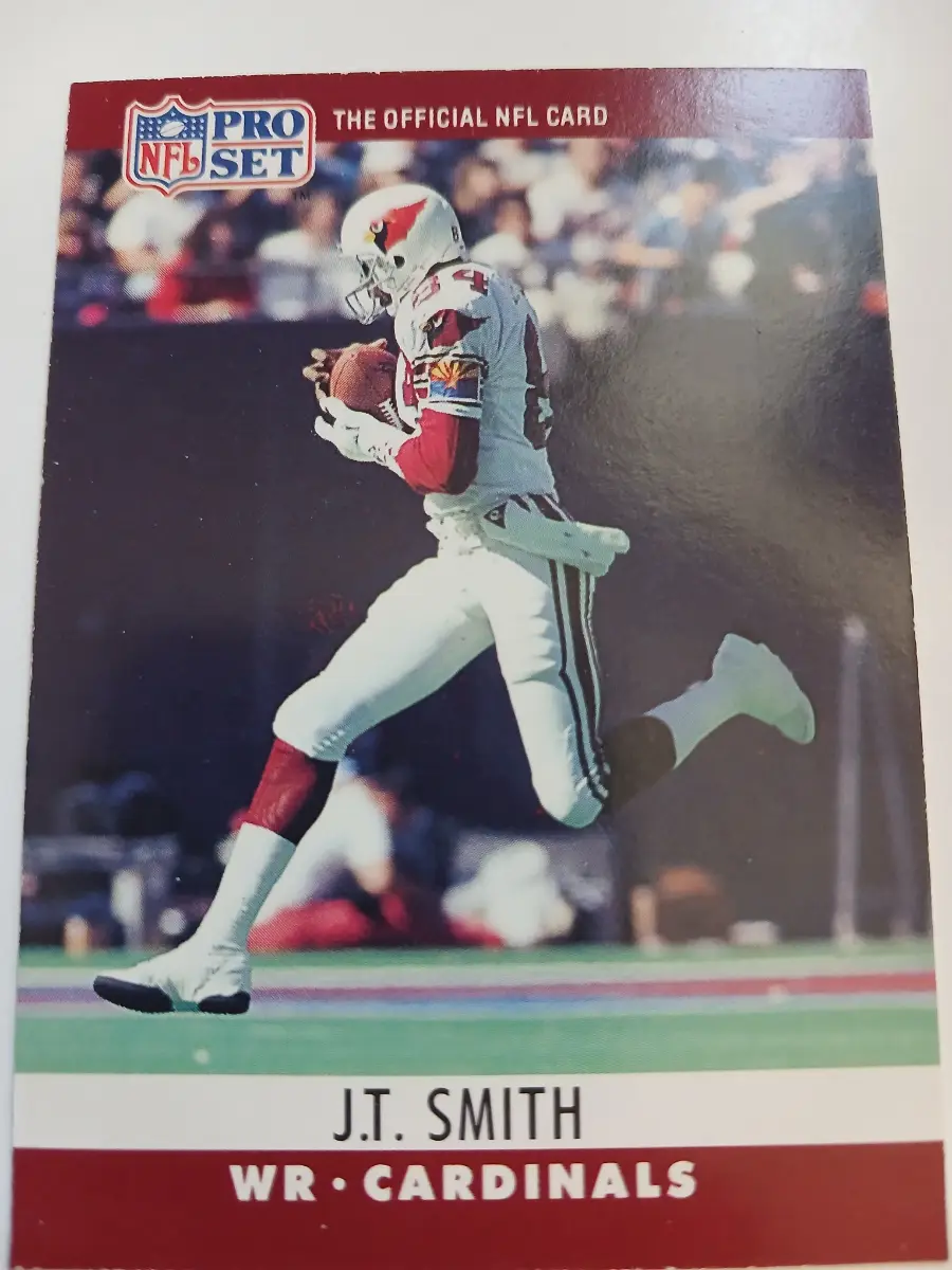 JT Smith, Vai Sikahema And Tim Mcdonald Pheonix Cardinals 1990 Cards