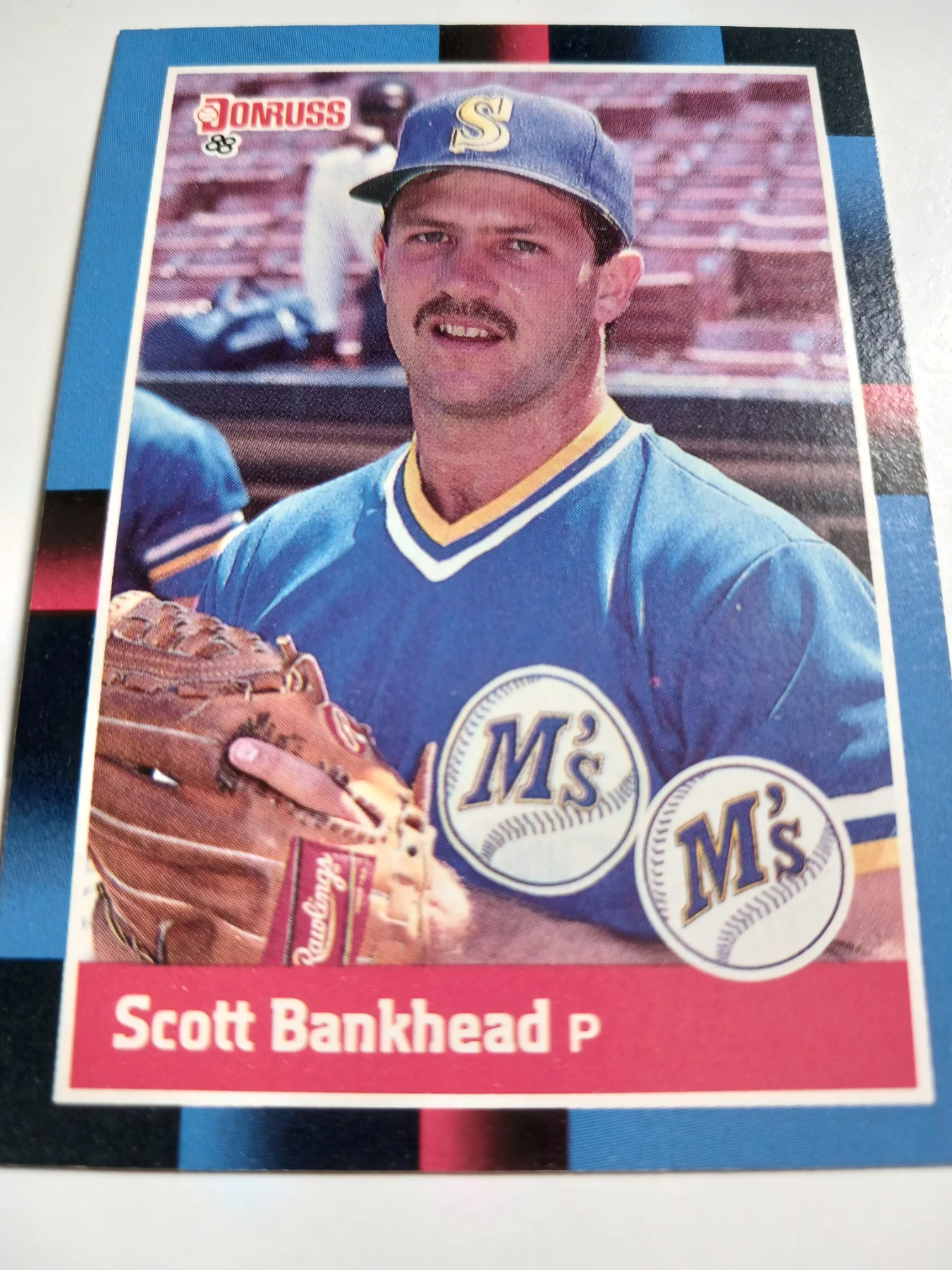 Scott Bankhead And Mike Moore MLB Seattle Mariners Donruss 1988