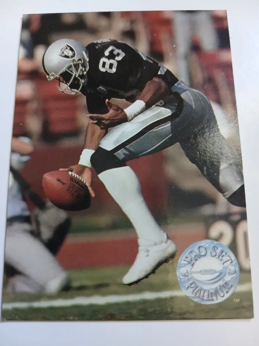 Los Angeles Raiders NFL 1990's Trading Cards 5 Cards