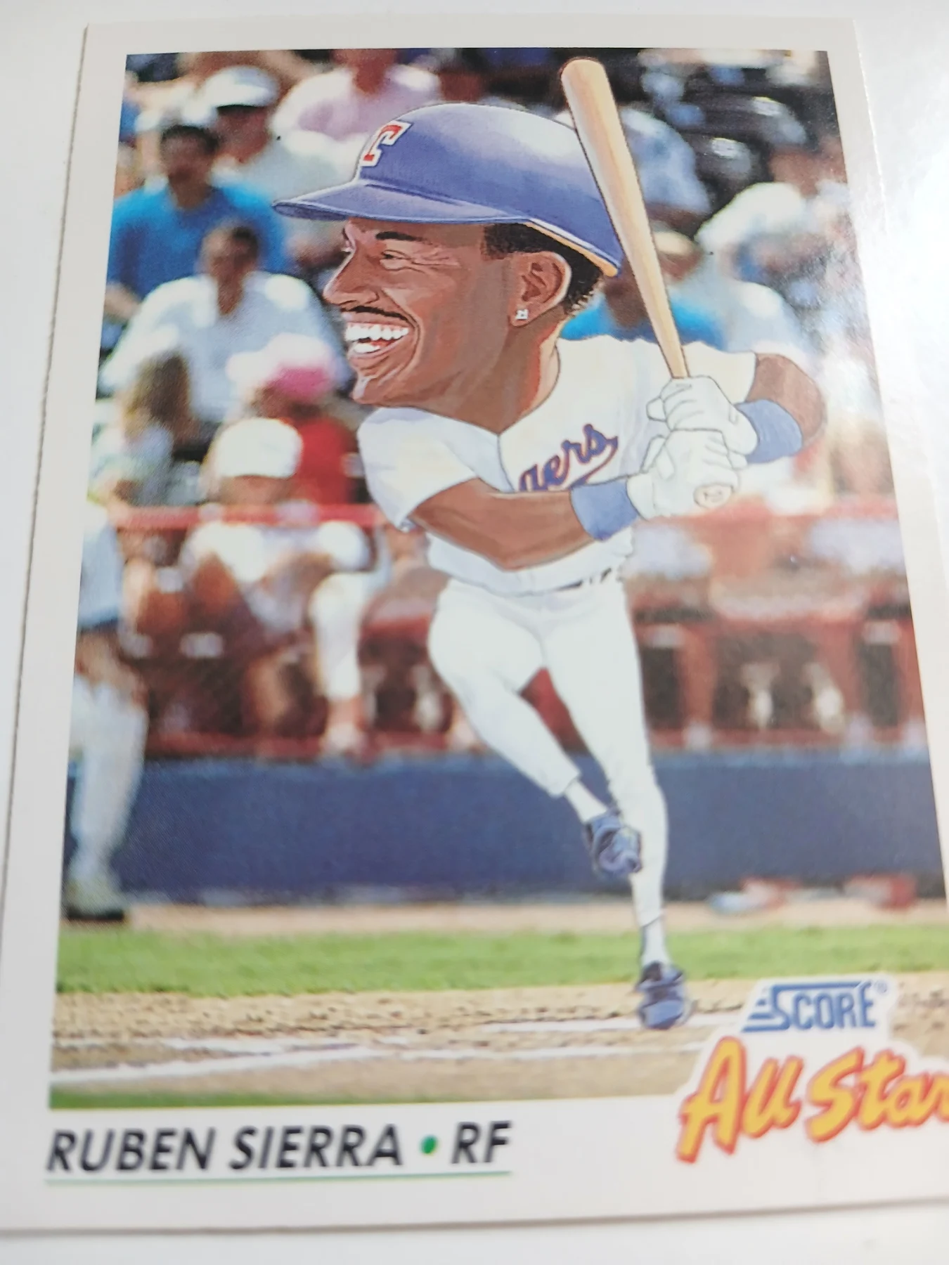 Ruben Sierra MLB Right Fielder Score 1992 All Star Team