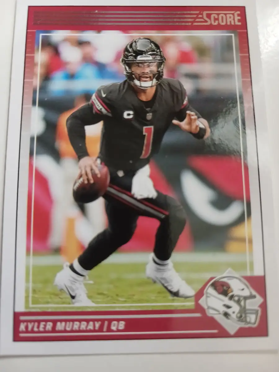 5 NFL Sports Trading Cards Arizona Cardinals Score 2024