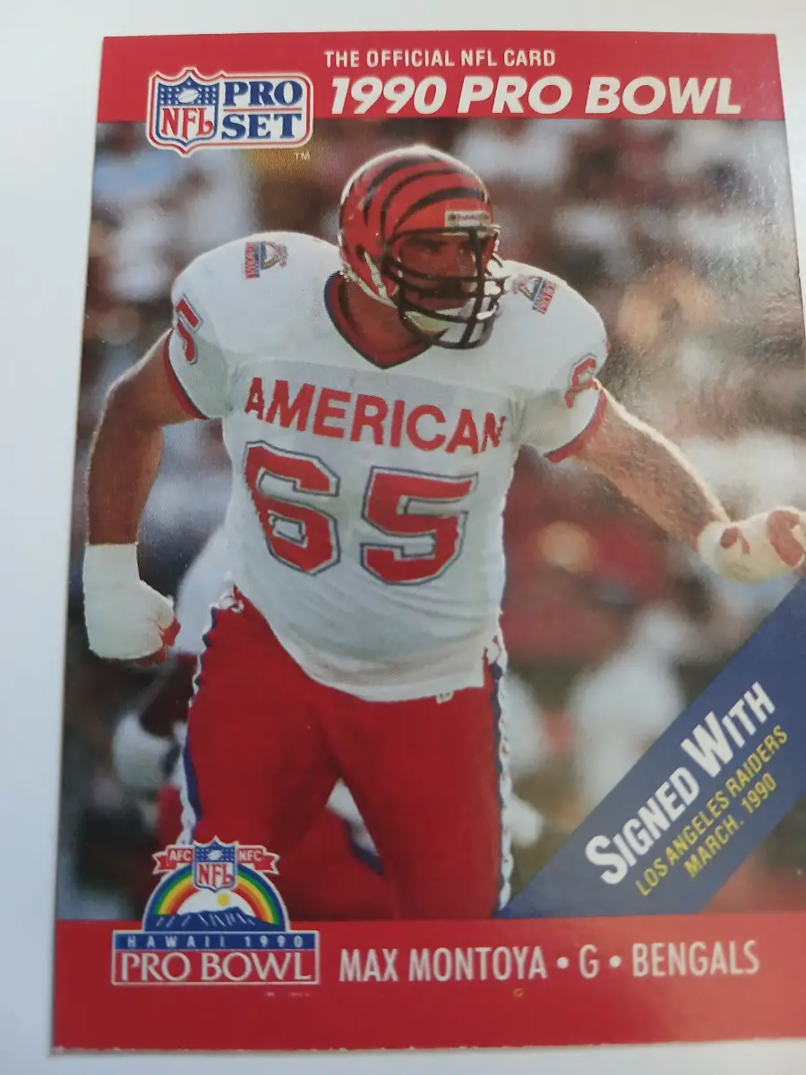 5 NFL Cincinnati Bengals 1990's Sports Trading Cards