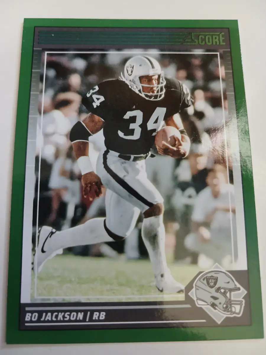 Bo Jackson Running Back NFL Los Angeles Raiders Score 2024