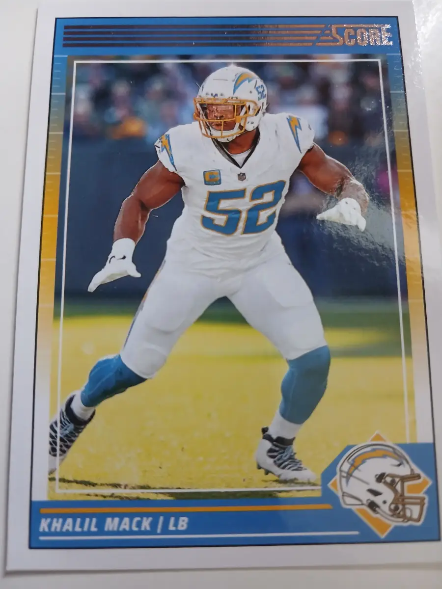 4 NFL Sports Trading Cards Los Angeles Rams Score 2024