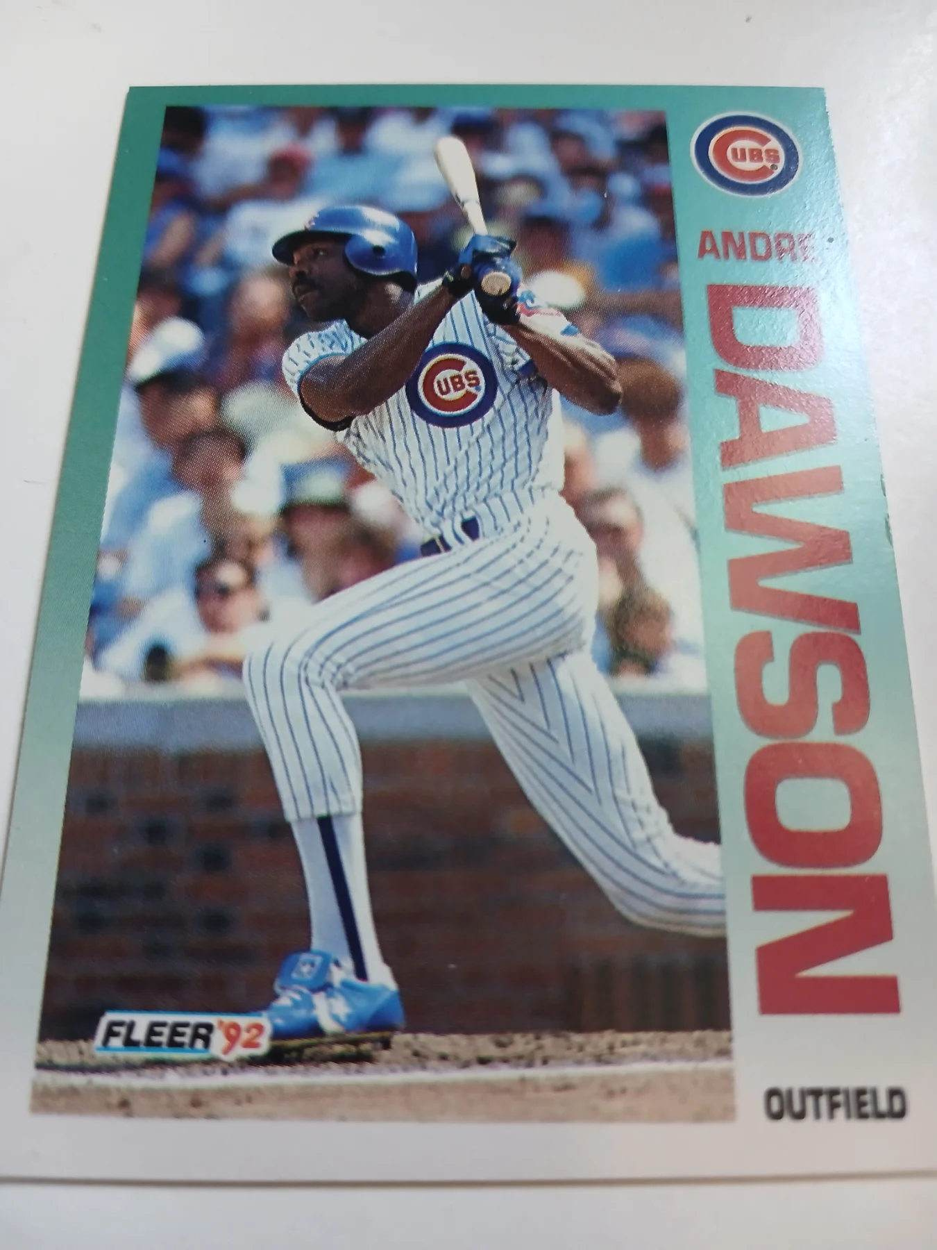 Andre Dawson And Paul Assenmacher MLB Chicago Cubs