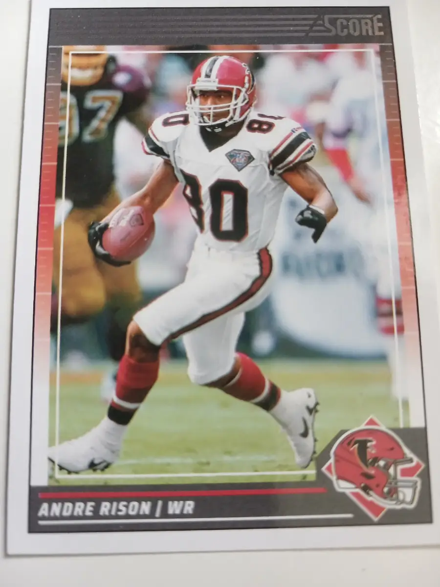 Andre Rison NFL Wide Reciever Atlanta Falcons Score 2024