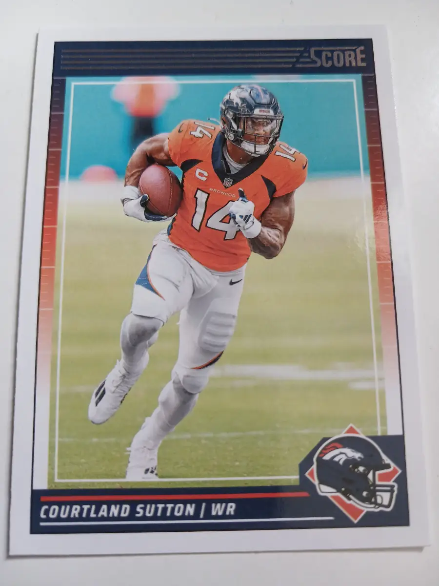 Courtland Sutton NFL Wide Reciever Denver Broncos Score 2024
