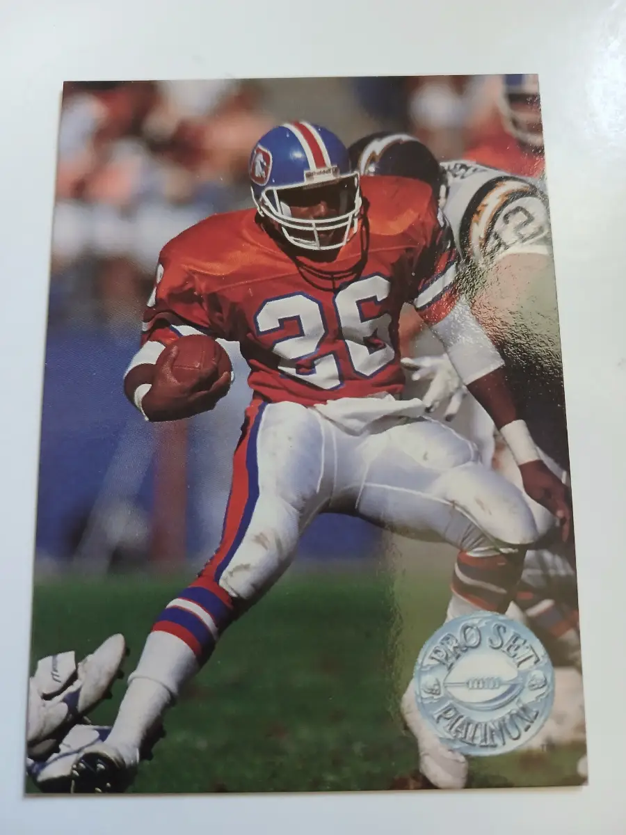Bobby Humphrey NFL Running Back Denver Broncos 2 1990's Cards