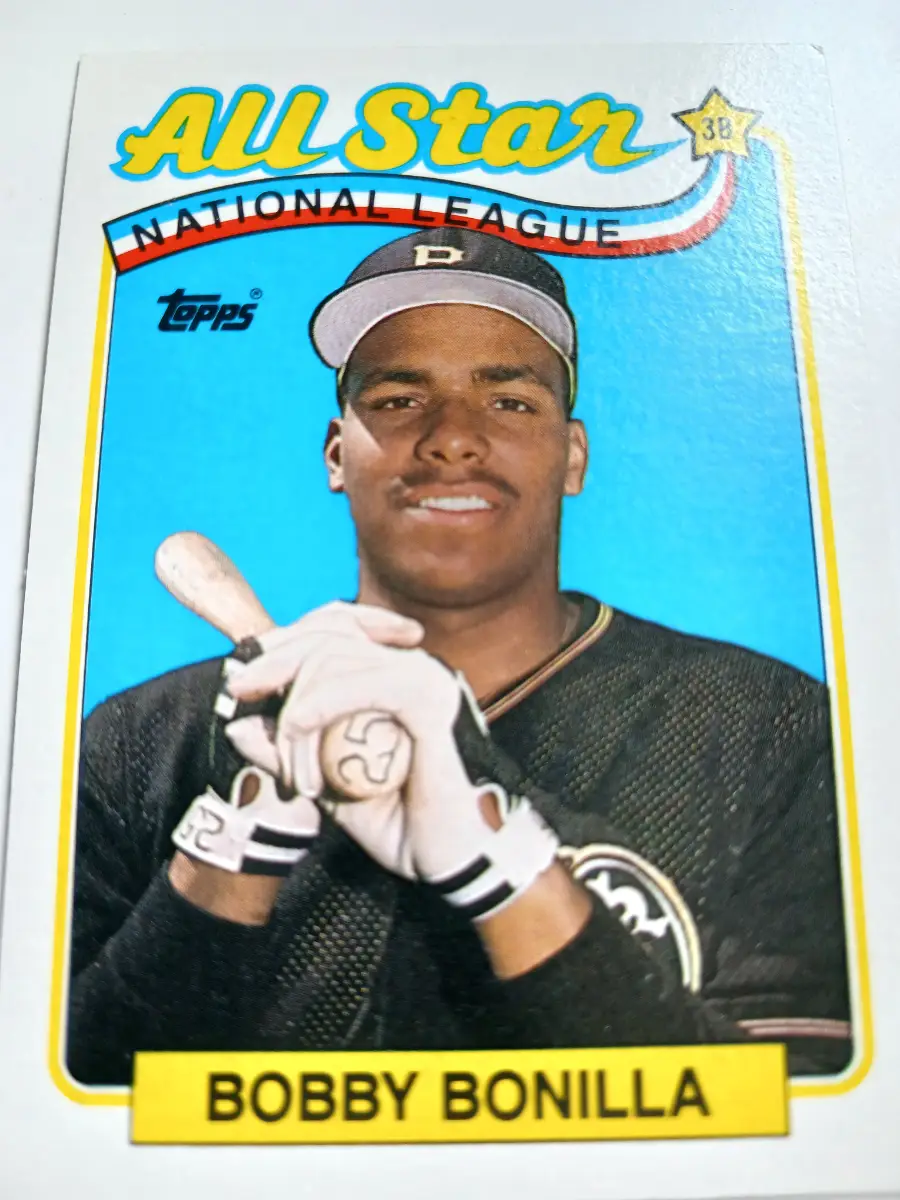 Bobby Bonilla MLB All Star Card 3rd Baseman Topps 1989