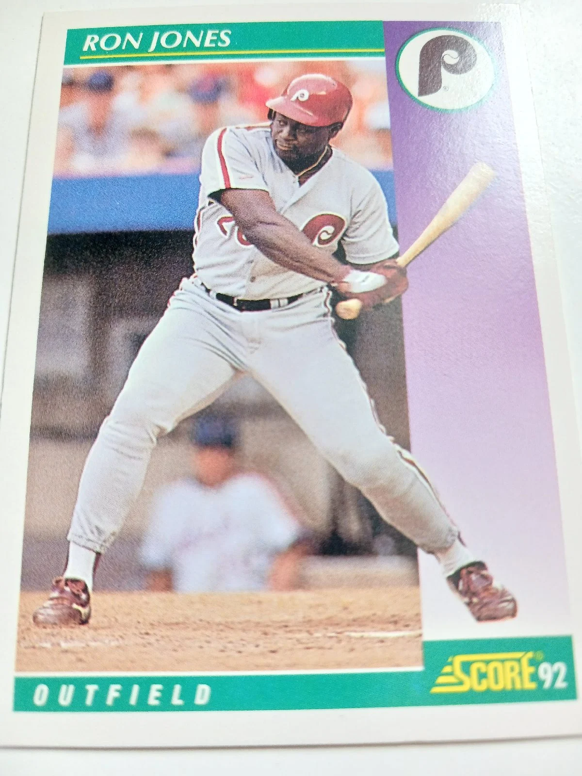 Ron Jones Von Hayes And Darrin Fletcher MLB Philadelphia Phillies