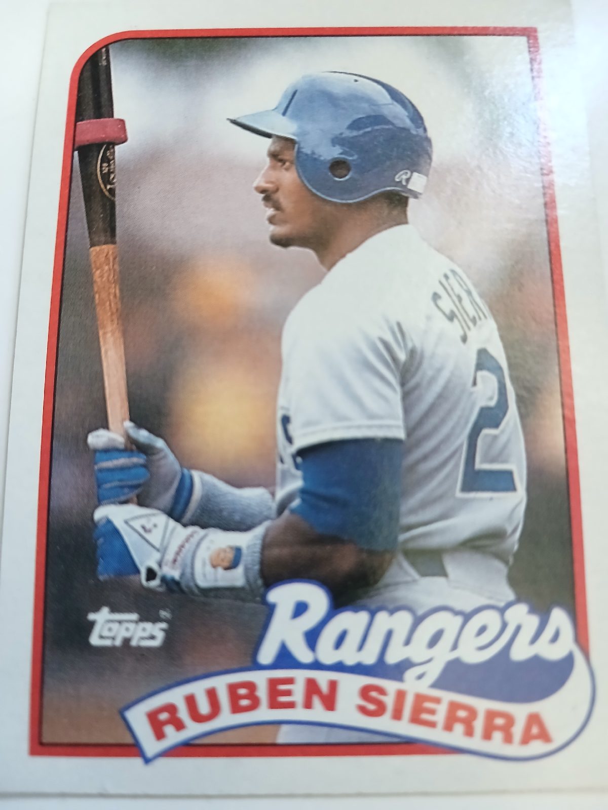 Ruben Sierra Cicil Espy And Bobby Valentine MLB Texas Rangers