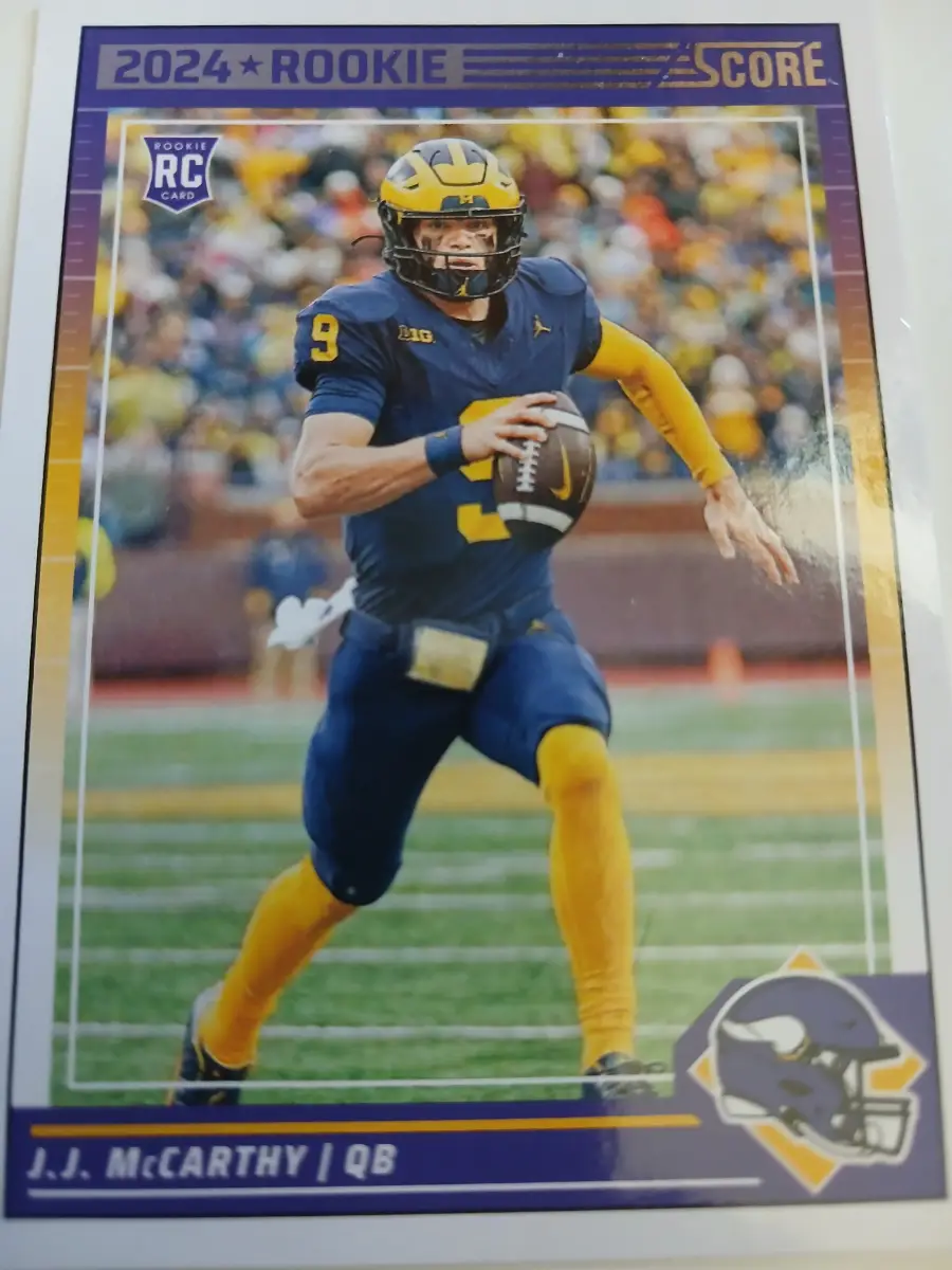 4 NFL Trading Cards From The Minnesota Vikings Score 2024 Mint