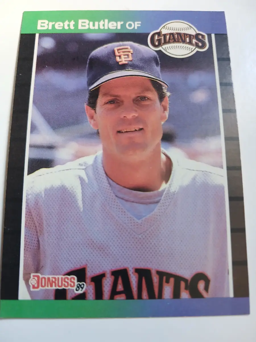 Brett Butler MLB San Francisco Giants Donruss 1989