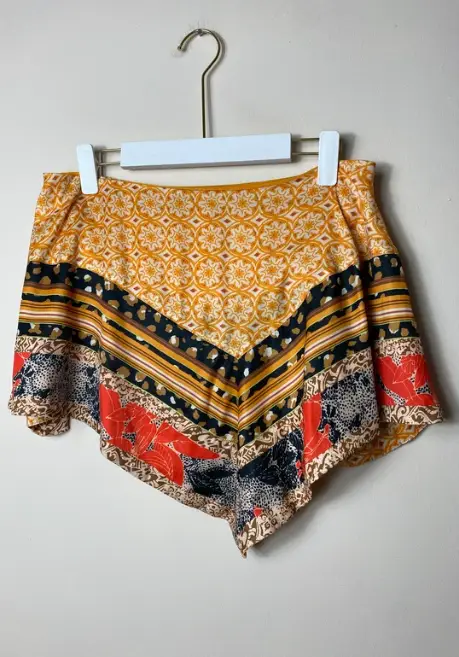 Free People handkerchief bandeau top size large BNWT