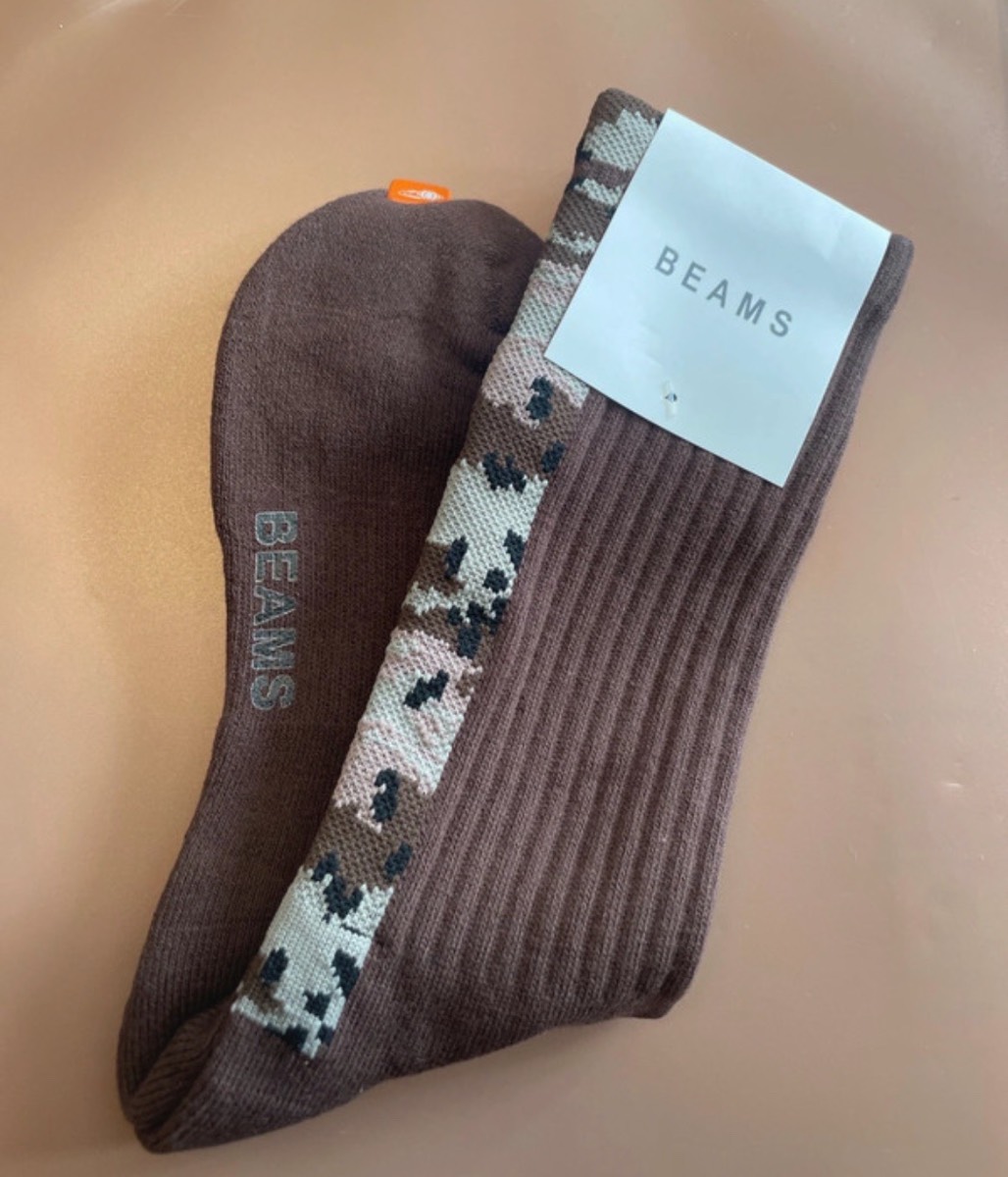 Beams brown socks 25-27cm
