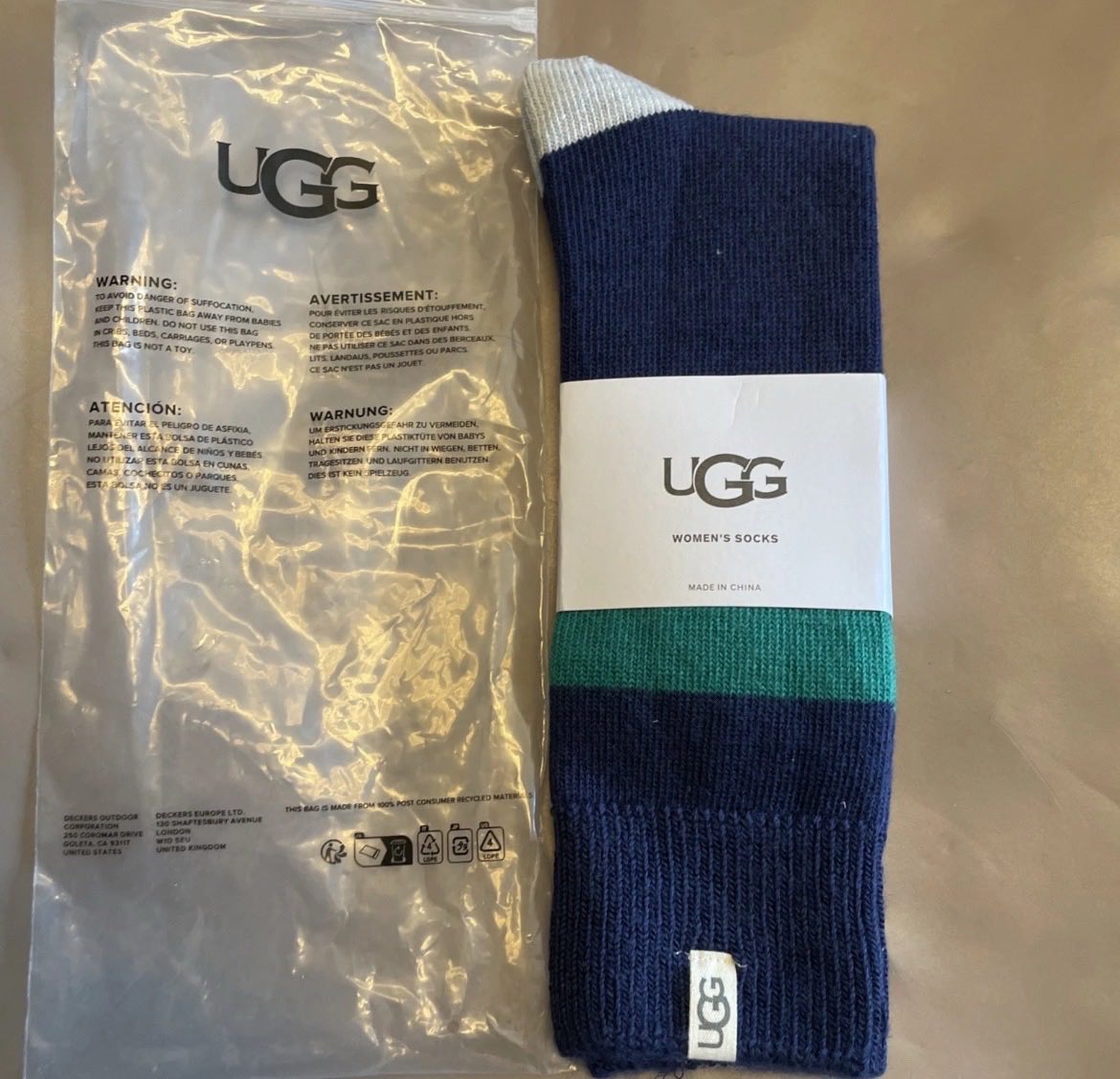 UGG socks (size UK3.5-8.5 | Cardboard Is Not Perfect)