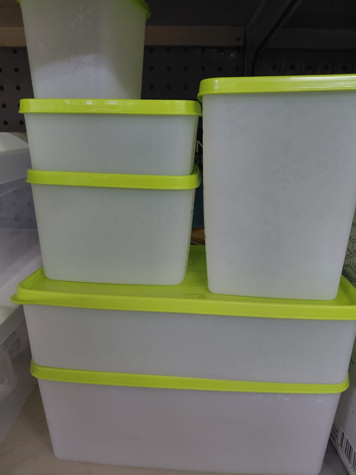 Decille Home 6-Piece No-Frost Storage boxes Set