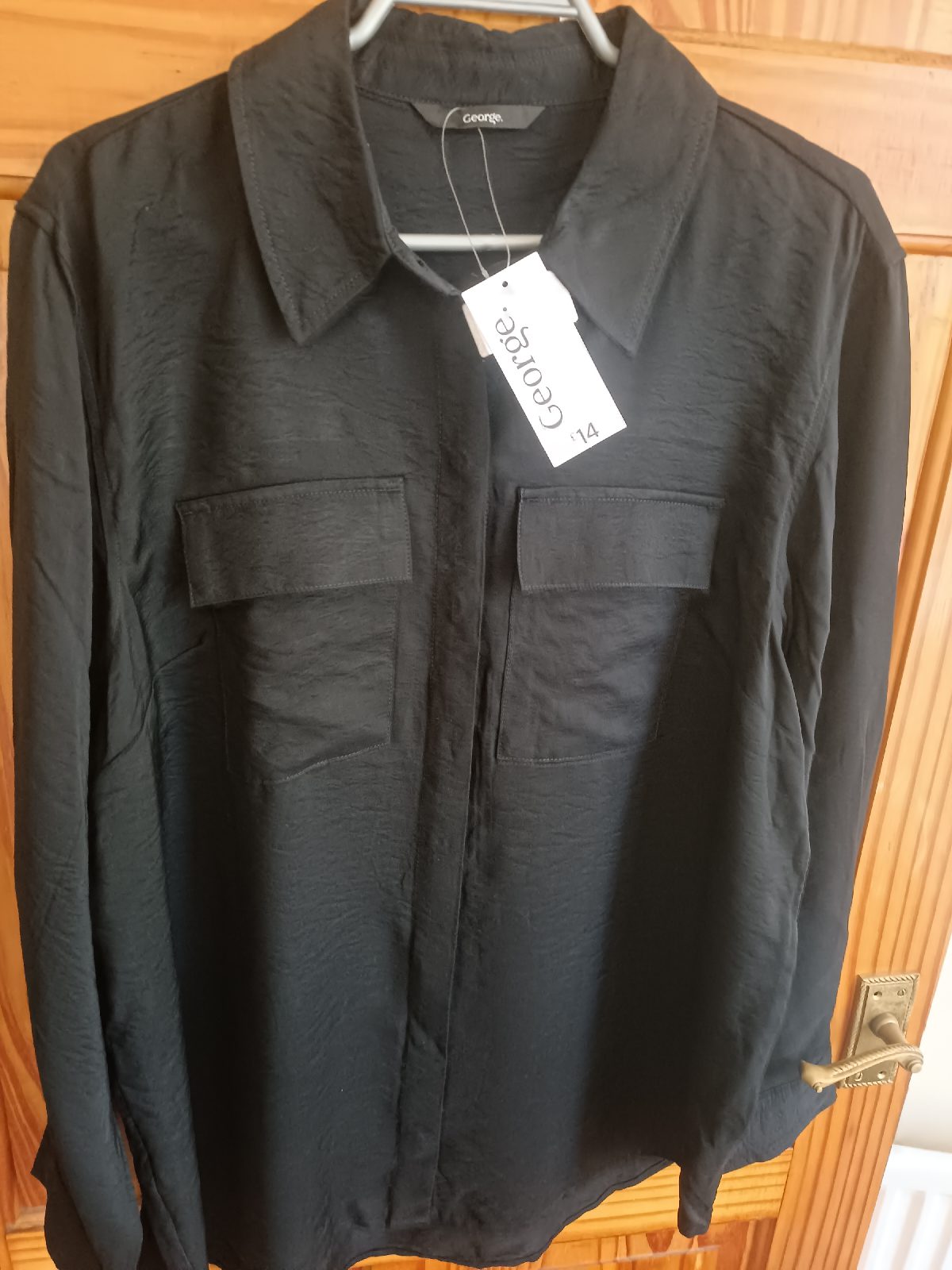 George Black utility-style shirt- Size 16