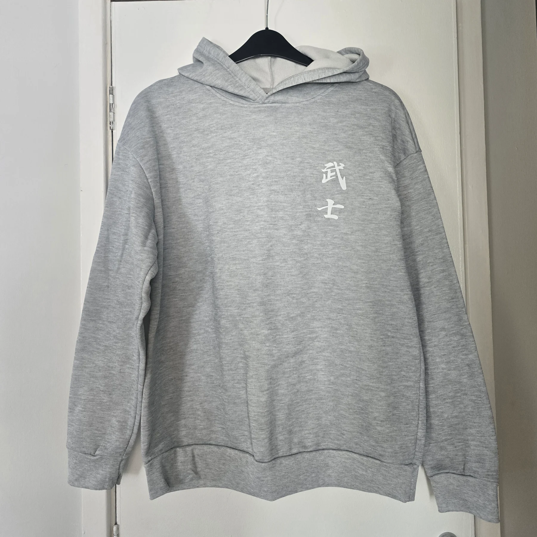 Men's hoodie size M light grey