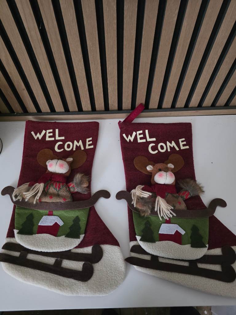 Christmas Stocking x 2