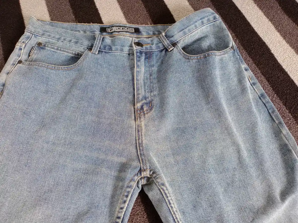 Joe bloggs 1990s mens jeans 36x30 light blue original 90s item