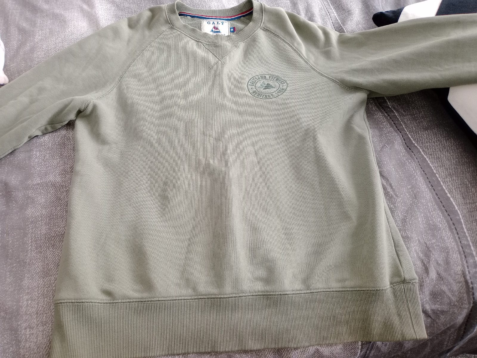 Galtsand mens khaki sweatshirt M regular fit